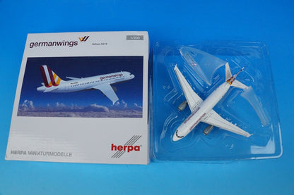 1:200 A319-132 German Wings New Paint D-AGWM 555845 Herpa airplane model