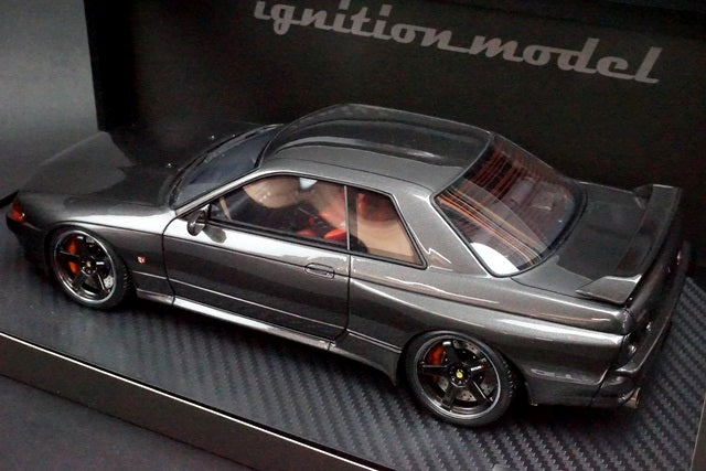 1:18 ignition model IG0602 Nissan Skyline GT-R NISMO (R32) Gun Gray Metallic