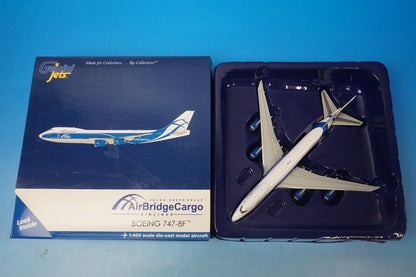 1:400 B747-8F cargo type Air Bridge Cargo VQ-BRJ GJABW1554 Gemini