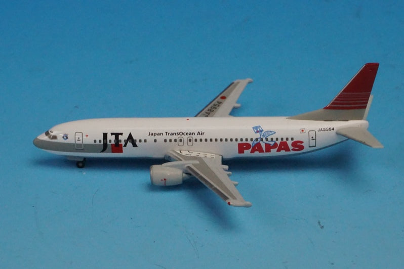 1:500 B737-400 JTA Japan Transocean PAPAS Bird JA8954 505925 Herpa