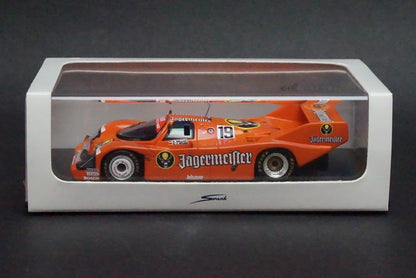 1:43 SPARK SPA43P008 Cartima Custom Porsche 956 lmola 1984 #19 Jagermeister