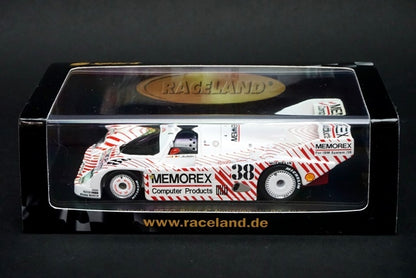 1:43 SPARK RS1503 Raceland Porsche 962C Brun Norislink WSPC F.Jelinski 1986 #38