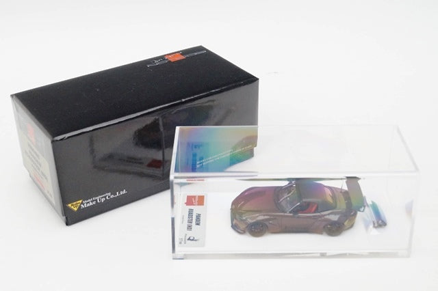 RB004B5 MakeUp EIDOLON 1:43 Mazda Rocket Bunny Roadster ND WATANABE Meta Brown