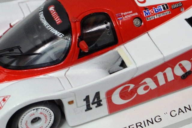 1:43 KID BOX x SPARK SKB43012 Porsche 956 GTi ENGINEERING Canon #14 Fuji 1984