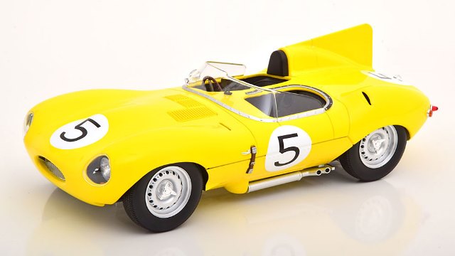 CMR143 CMR 1:18 Jaguar D-Type Short Nose 24h Le Mans 1956 #5 Waters/Rouselle