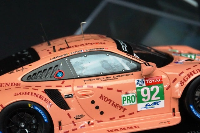 1:43 SPARK S7033 Porsche 911 RSR #92 Winner LMGTE Pro class 24h Le Mans 2018