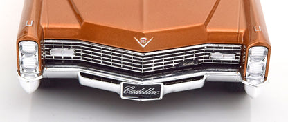 KKDC180317 KK scale 1:18 Cadillac DeVille with Softtop 1967 Gold Brown Metallic