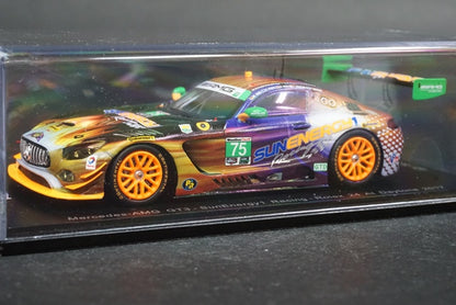 1:43 SPARK  US030 Mercedes-AMG GT3 SunEnergy1 Racing Rolex 24 At Daytona 2017 #75