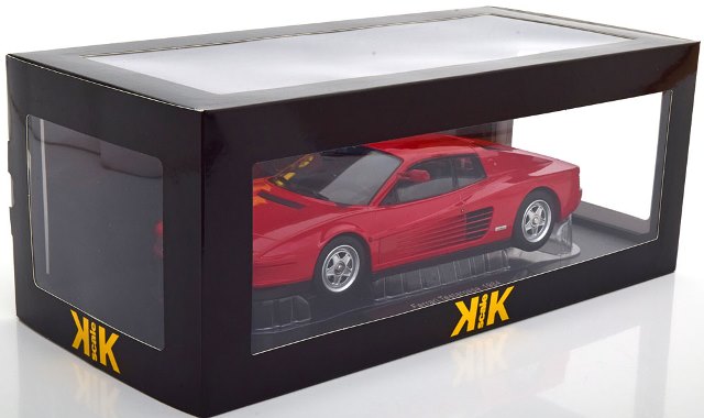 KKDC180501 KK Scale 1:18 Ferrari Testarossa Monospecchio 1984 Red