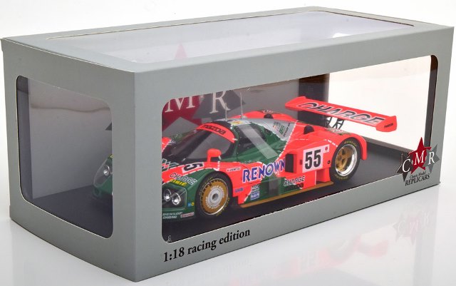 CMR175 CMR 1:18 Mazda 787B 1991 #55 Winner 24h Le Mans Weidler/Herbert/Gachot