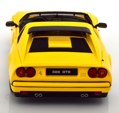 KKDC180552 KK scale 1:18 Ferrari 328 GTS 1985 Yellow