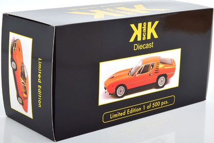 KKDC180385 KK scale 1:18 Alfa Romeo Montreal 1970 Orange with Creme Interior