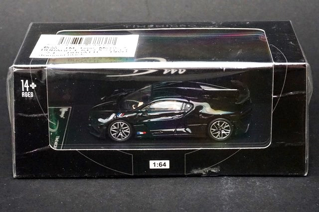 TM Time Microx Bburago 1:64 Bugatti DIVO Diamond Black model car