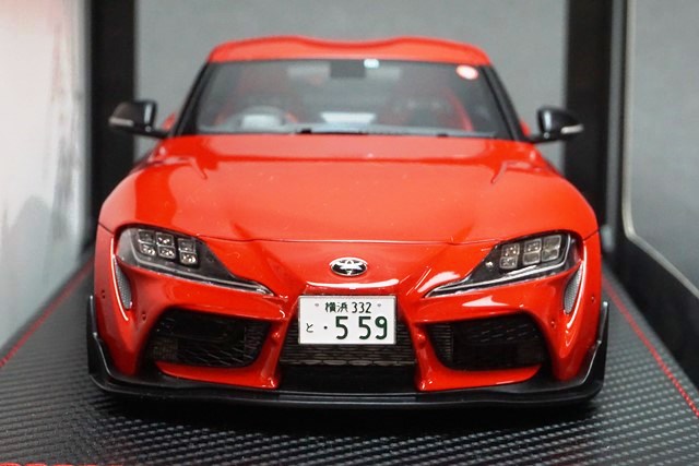 1:18 ignition model IG2208 Toyota Supra RZ A90 Orido-Street Ver.Red model cars