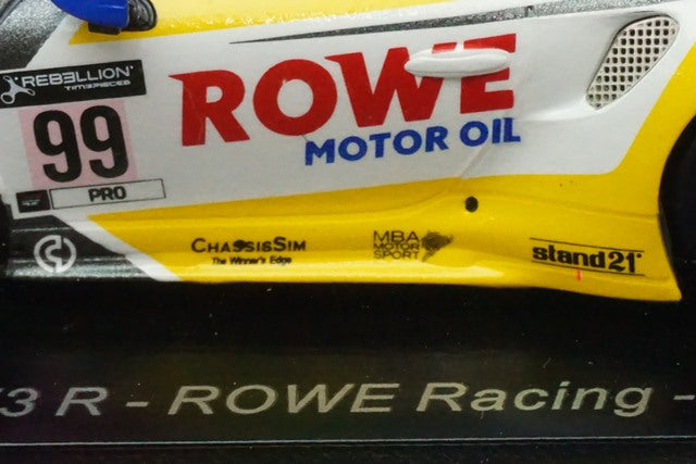 1:43 SPARK SB392 Porsche 911 GT3 R #99 ROWE Racing 24h SPA 2020 model car