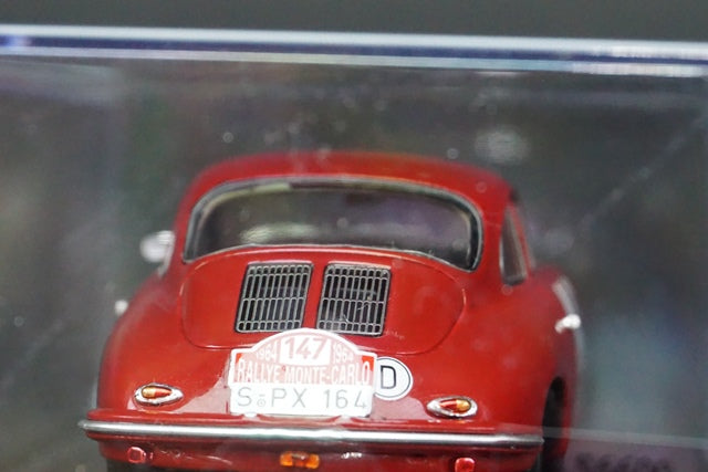 1:43 SPARK S6600 Porsche 356B 2000 Carrera2 GS-GT Monte Carlo Rally 1964 #147