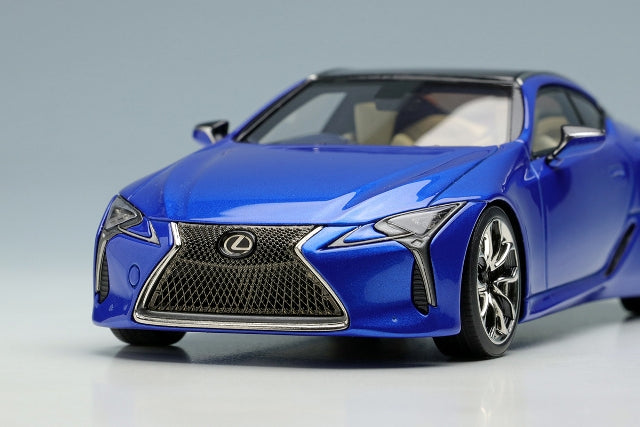 EM560A MakeUp EIDOLON 1:43 Lexus LC500 "Structural Blue" 2018 Blue Moment Interior