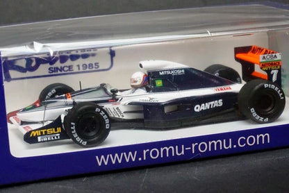 ROMU034 ROMU SPARK 1:43 Brabham BT60 Yamaha Japan GP 1991 #7 M.Brandle