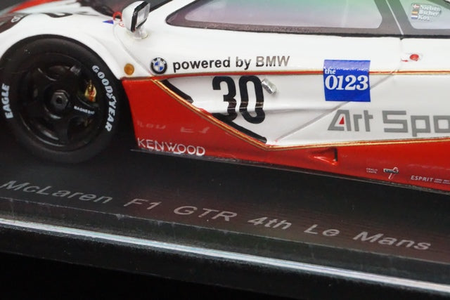 1:43 SPARK S4405 McLaren F1 GTR 4th Le Mans 1996 #30