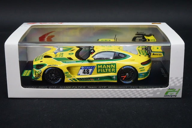 1:43 SPARK SG317 Mercedes AMG GT3 MANN FILTER Team HTP Motorsport Nurburgring 24h 2017 #48