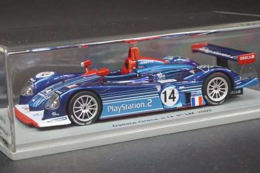 1:43 SPARK S0158 Dallara Oreca Le Mans 2002 #14 model car