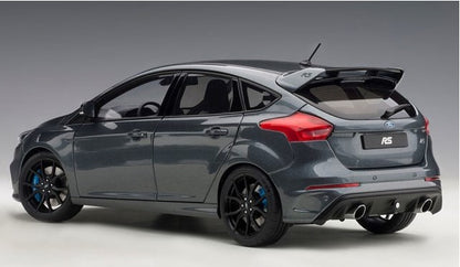 72954 AUTOart 1:18 Ford Focus RS Metallic Gray model cars