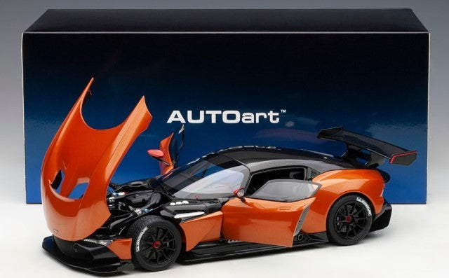 70264 AUTOart 1:18 Aston Martin Vulcan Metallic Orange model car