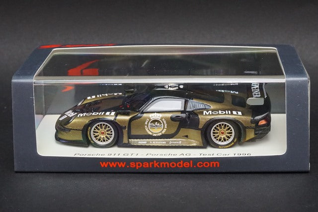 1:43 SPARK S5601 Porsche 911 GT1 Porsche AG Test Car 1996 model car