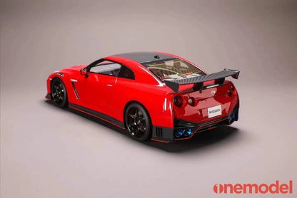 21C03-03 onemodel 1:18 Nissan 2020 GT-R NISMO Solid Red (Acrylic case included)