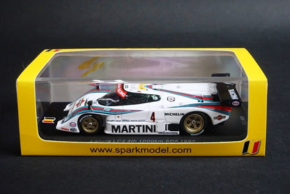 1:43 SPARK SB228 Lancia LC2 4th 1000km SPA 1985 #4 model car