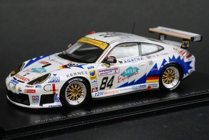 1:43 SPARK S5526 Porsche 911 996 GT3 RS-T2M Motorsport Le Mans 2003 #84