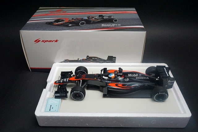 1:18 SPARK 18S176 McLaren Honda MP4-30 Spain GP F.Alonso 2015 #14