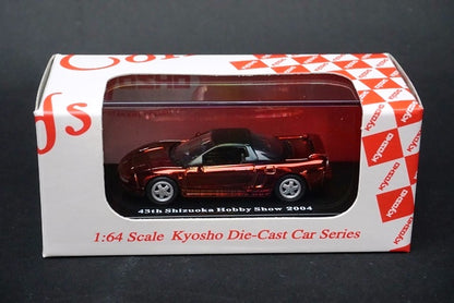 1:64 KYOSHO Diecast Car Series Honda NSX 43rd Shizuoka Hobby Show 2004 Die-Cast Car Series Red