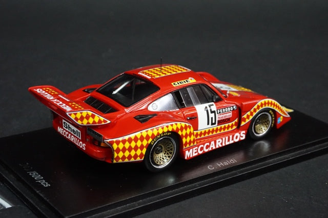 1:43 SPARK SG360 Porsche 935/77A #15 DRM Zolder 1980 model car