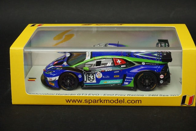 1:43 SPARK SB391 Lamborghini Huracan GT3 EVO Emil Frey Racing SPA 24h 2020 #163