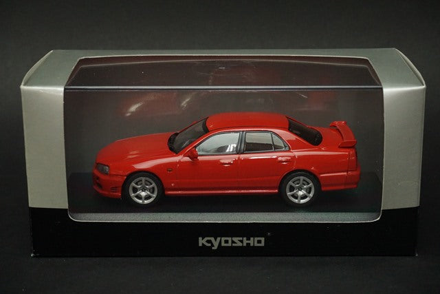 1:43 KYOSHO K03251R Nissan Skyline 25GT-X Turbo 1998 Active Red