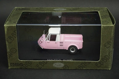 1:43 EBBRO 44412 Mazda K360 1962 Pink/White