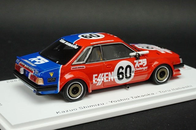 1:43 SPARK SJ064 Subaru Leone 4WD RX Suzuka 1000km Race 1983 #60