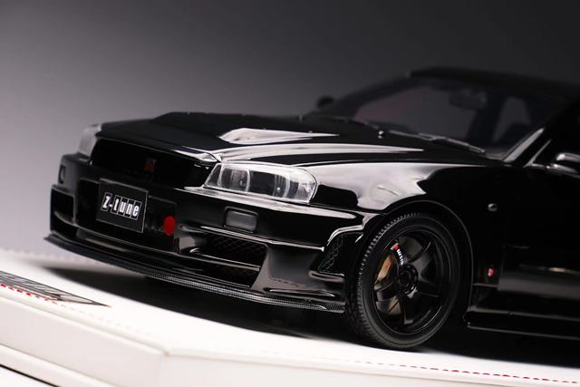 22A01-12 onemodel 1:18 NISMO R34 GT-R Z-tune Black WEB Limited