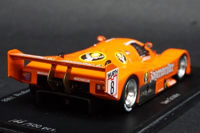 1:43 SPARK CAP04311020 Kartima Porsche 962 6.Platz ADAC Supersprint Nurburgring U.Schaefer 1988 #8 Jagermeister