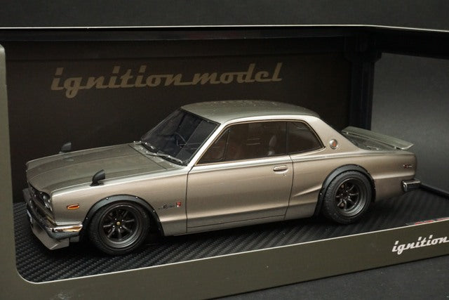 1:18 ignition model IG0040 Nissan Skyline 2000 GT-R (KPGC10) Silver