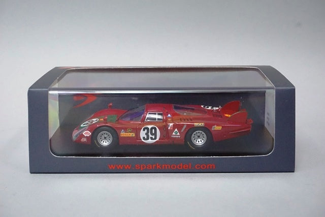 1:43 SPARK S4366 Alfa Romeo 33/2 Le Mans 1968 #39