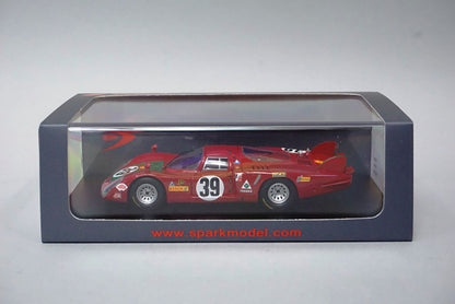 1:43 SPARK S4366 Alfa Romeo 33/2 Le Mans 1968 #39