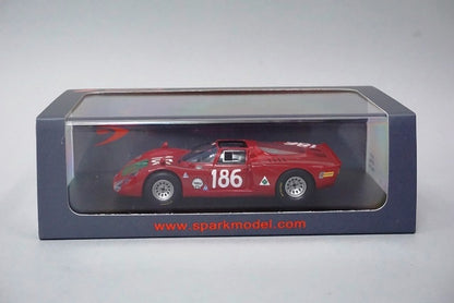 1:43 SPARK S4874 Alfa Romeo 2nd Targa Florio 1968 #186