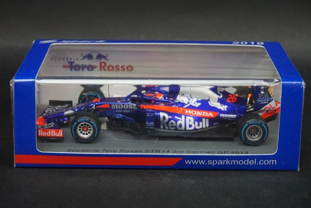 1:43 SPARK S6094 Scuderia Toro Rosso STR14 3rd German GP D. Kvyat 2019 #26