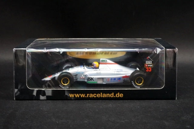 1:43 SPARK RS1725 Eurobrun ER189 F1 Judd GP San Marino 1990 R.Moreno #33