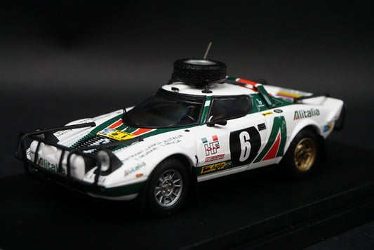 1:43 HPI 8236 Lancia Stratos HF Safari 1976 #6 S.Munari/S.Maiga