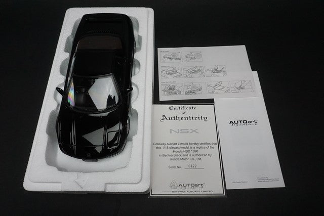 1:18 AUTOart 73273 Honda NSX 1990 Berlina Black