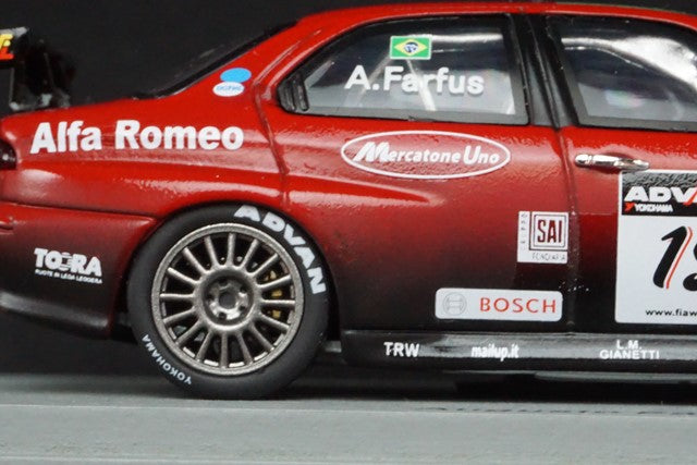 1:43 SPARK S0476 Alfa Romeo 156 WTCC 2006 #15 Augusto Farfus