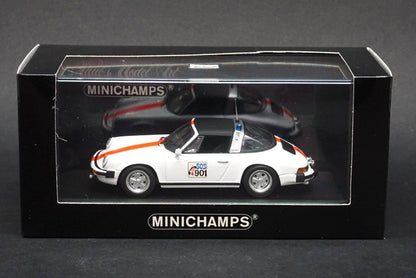 1:43 MINICHAMPS 400061290 Porsche 911 Targa 1977 Gendarmerie